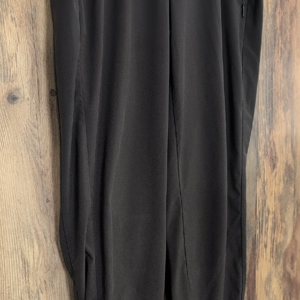 Athleta Classic Charcoal Green/Gray Mid Rise Jogger Pants 0